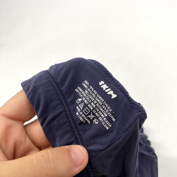 Skims blue bralette & panties set - Picture 3 of 3